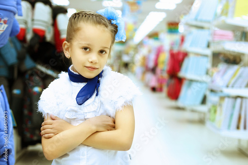Young woman doing shopping