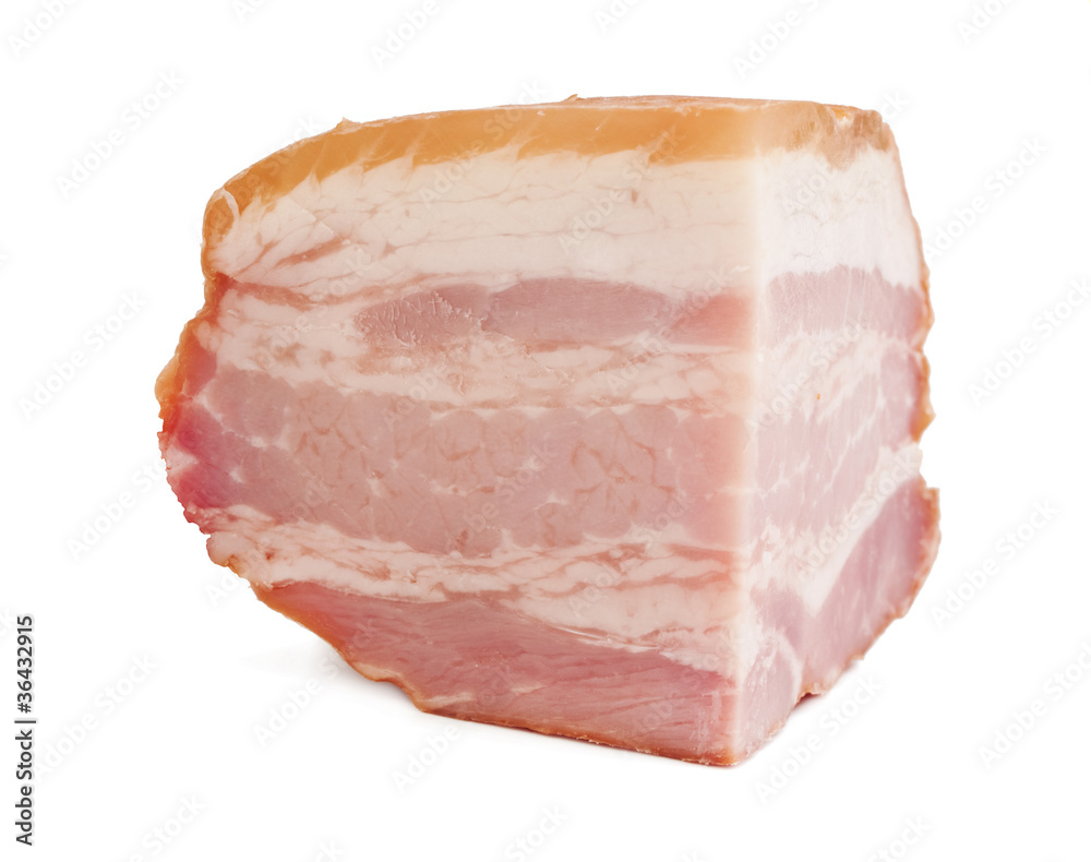 ham isolated over white background ham isolated over white background
