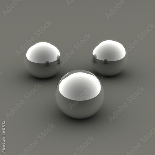 spheres chrome