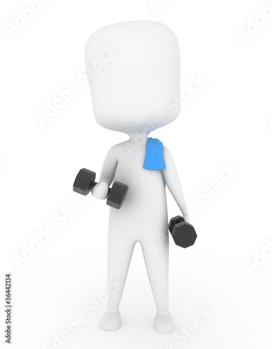 Man Working Out