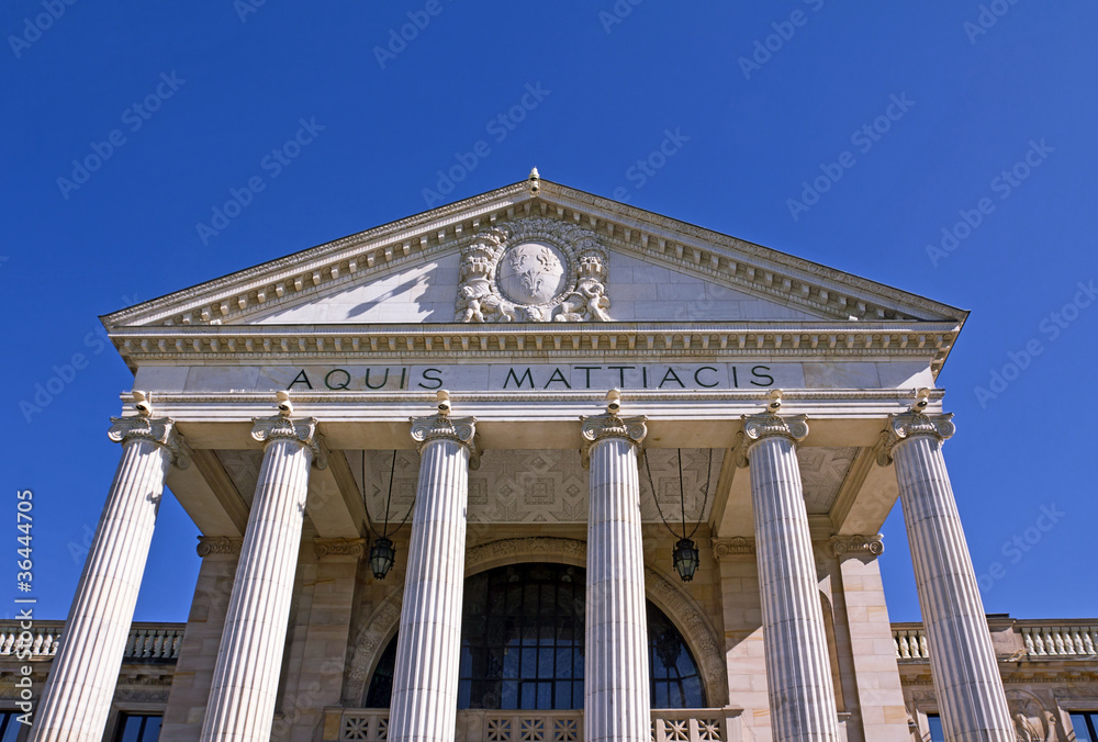 Obraz premium Kurhaus Wiesbaden