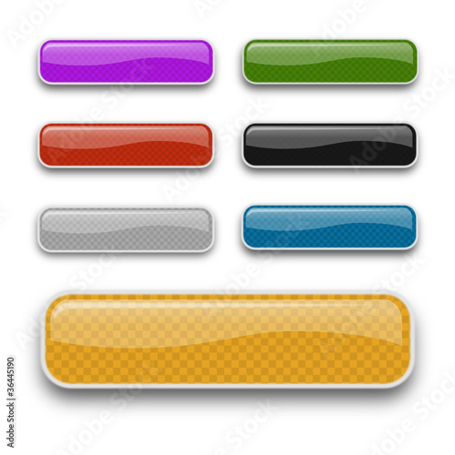 Glossy Button Set I