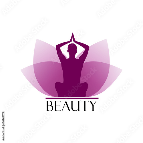Logo spa, yoga and relax # Vector