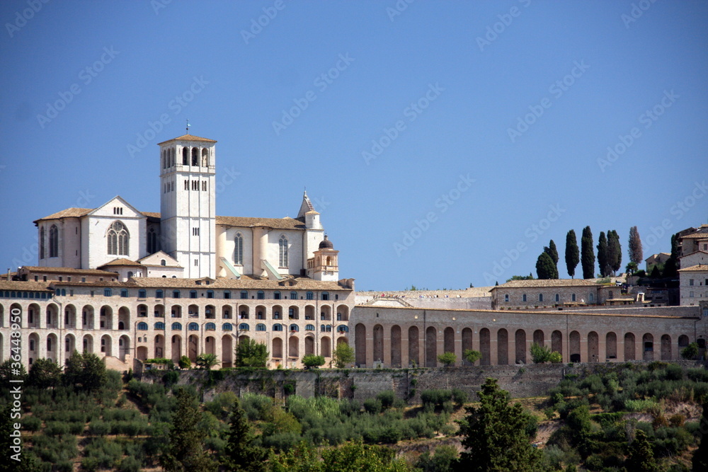 Fototapeta premium San Francisco Assisi italie italy saint francois d'assise