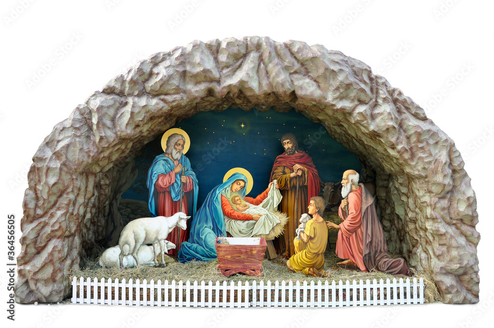 Obraz premium Nativity scene