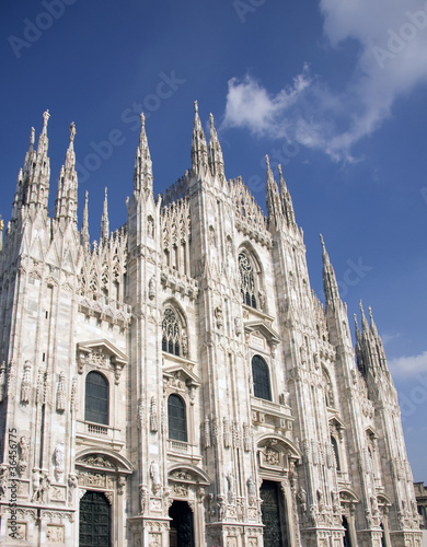 Duomo marble cathedral in Milan, Italy