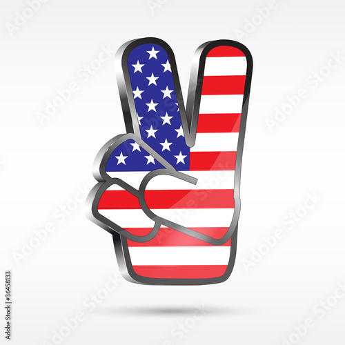 USA Finger Victory
