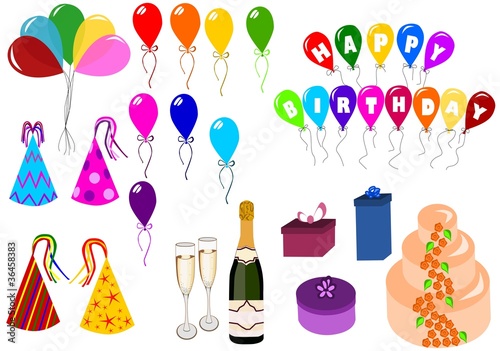 Celebration and party set