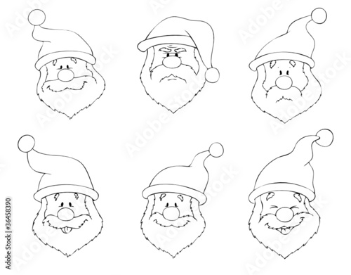 Weihnachtsmänner, Weihnachtsmann, Nikolaus, Weihnachten
