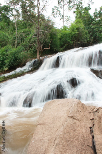 Song Korn waterfall in Lei Thailand
