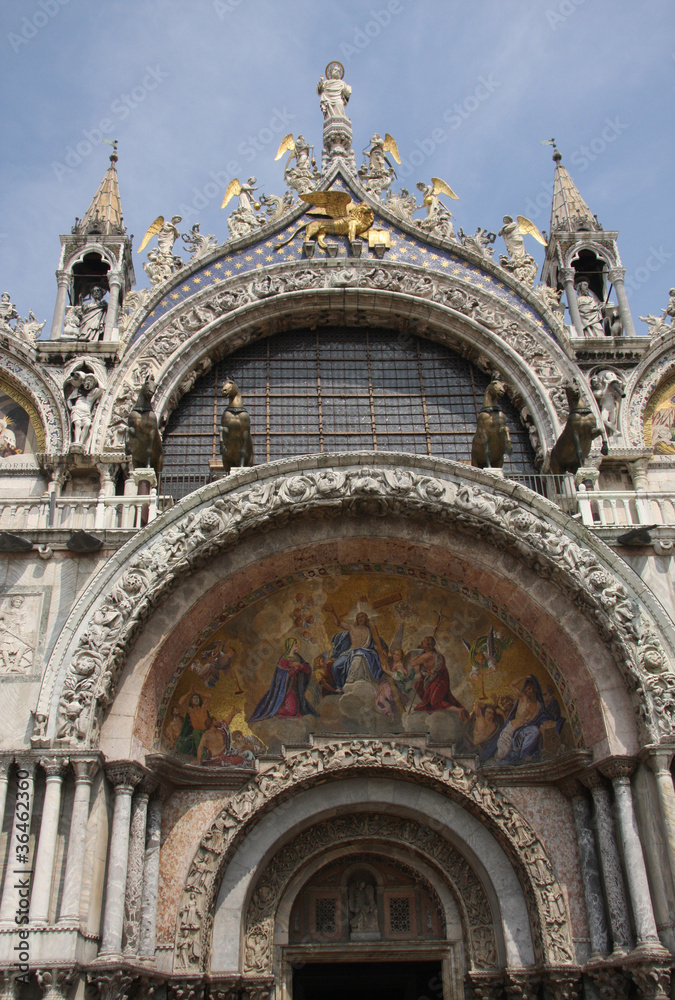 Cathedral on Saint Marcus Place in Venice