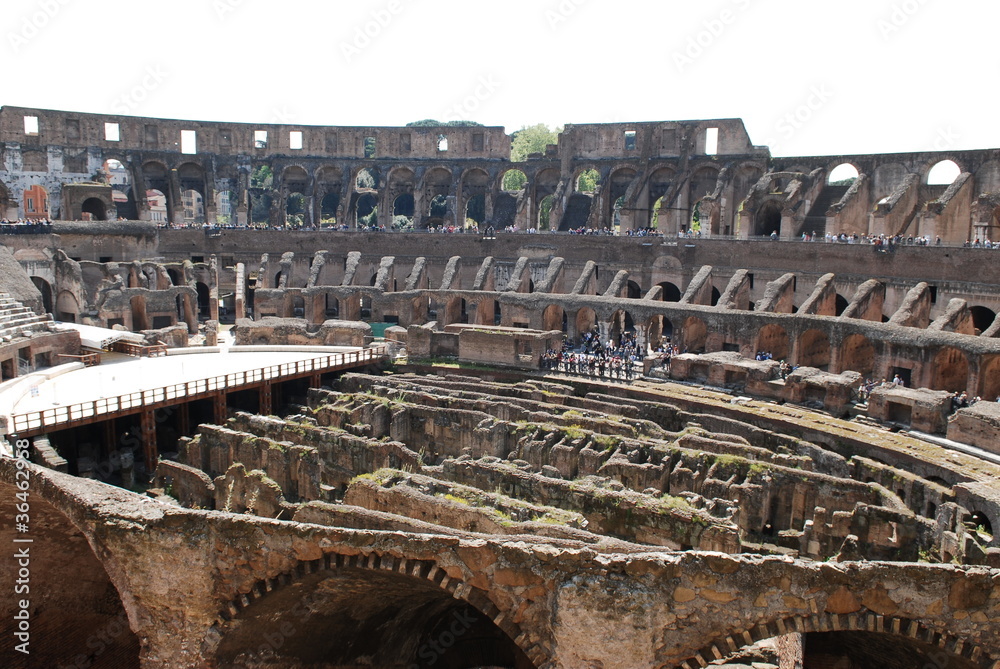 Ancient roman Colosseum