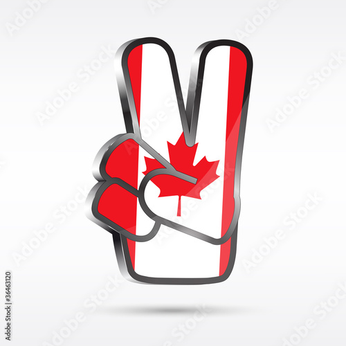 Canada Finger Victory