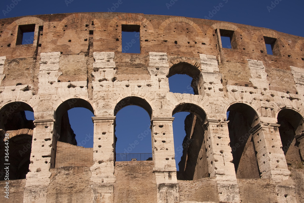 Colosseum ancient amphitheatre in Rome