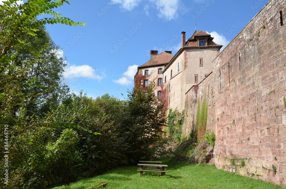 Chateau de La Petite Pierre, Alsace, France