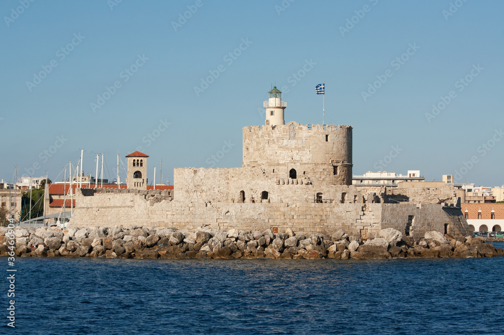Saint Nicholas Fort, Rhodes, Greece