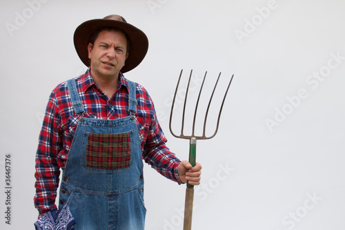 Hillbilly farmer photo