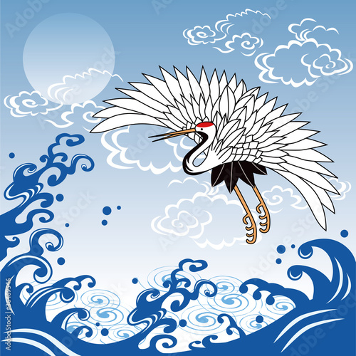 鶴＆波