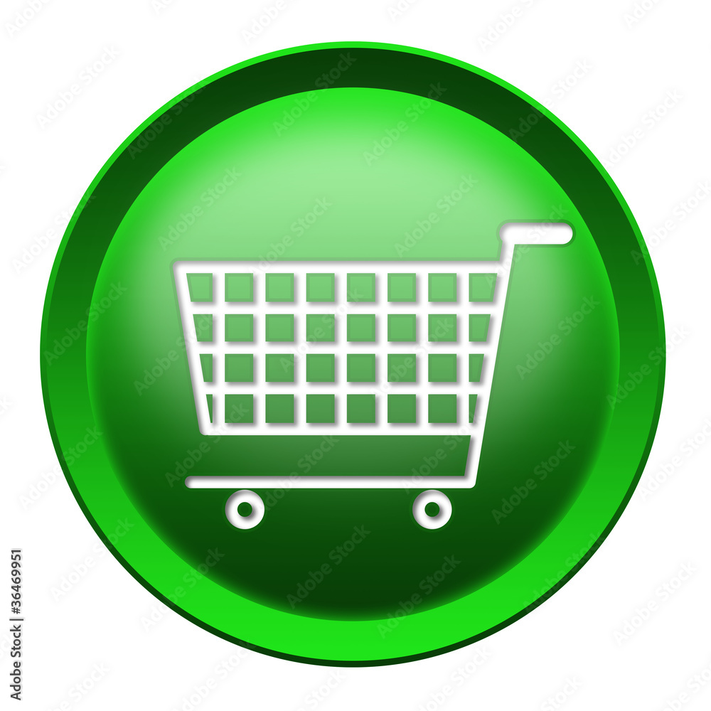 Shopping cart button Shopping cart button