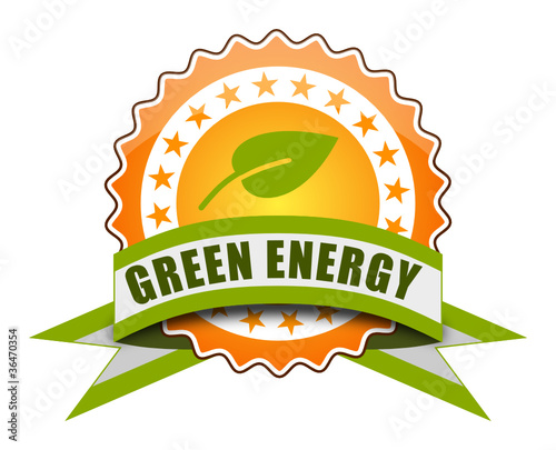 Green Energy - Plakette