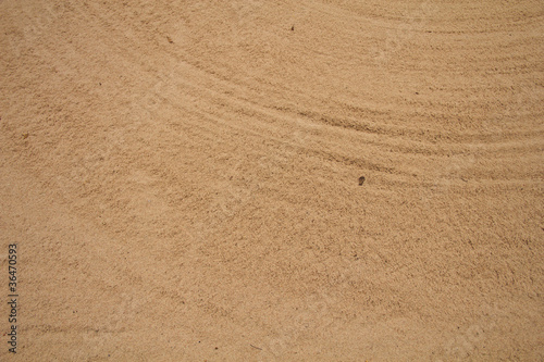 texture , sand pit in golf land