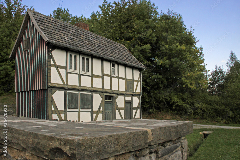 Kleines Fachwerkhaus in Westfalen Kleines Fachwerkhaus in Westfalen