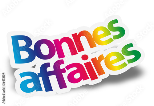 Bonnes affaires