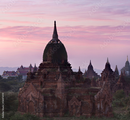 Ancient pagoda in Bagan, Myanmar © Zzvet