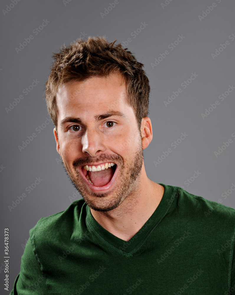 Obraz premium Portrait of a young man