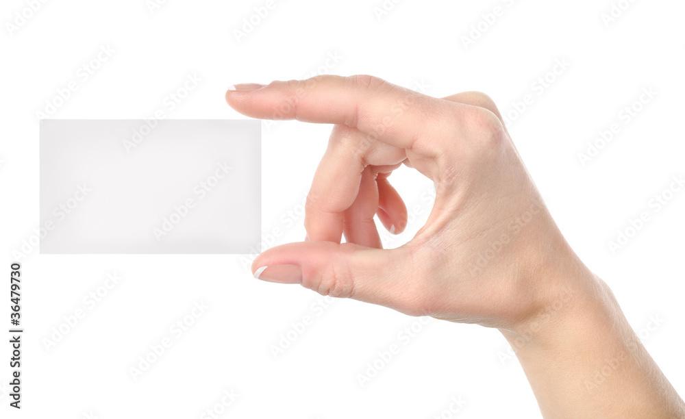 Obraz premium Card blank
