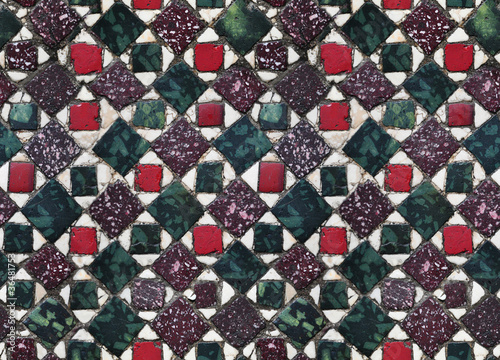 seamless mosaic floor