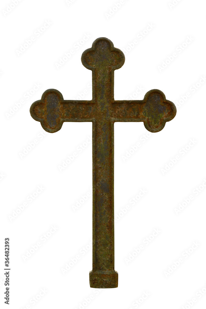 Old rusty cross