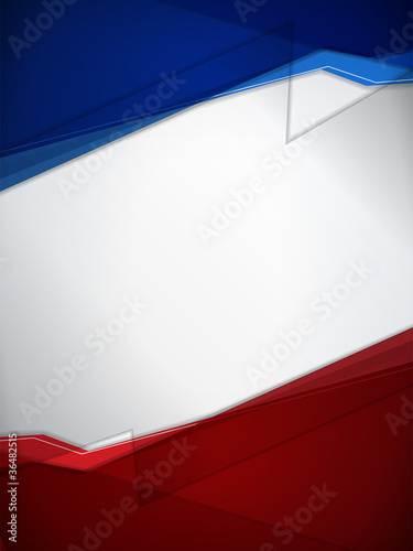 Red and Blue Modern Background