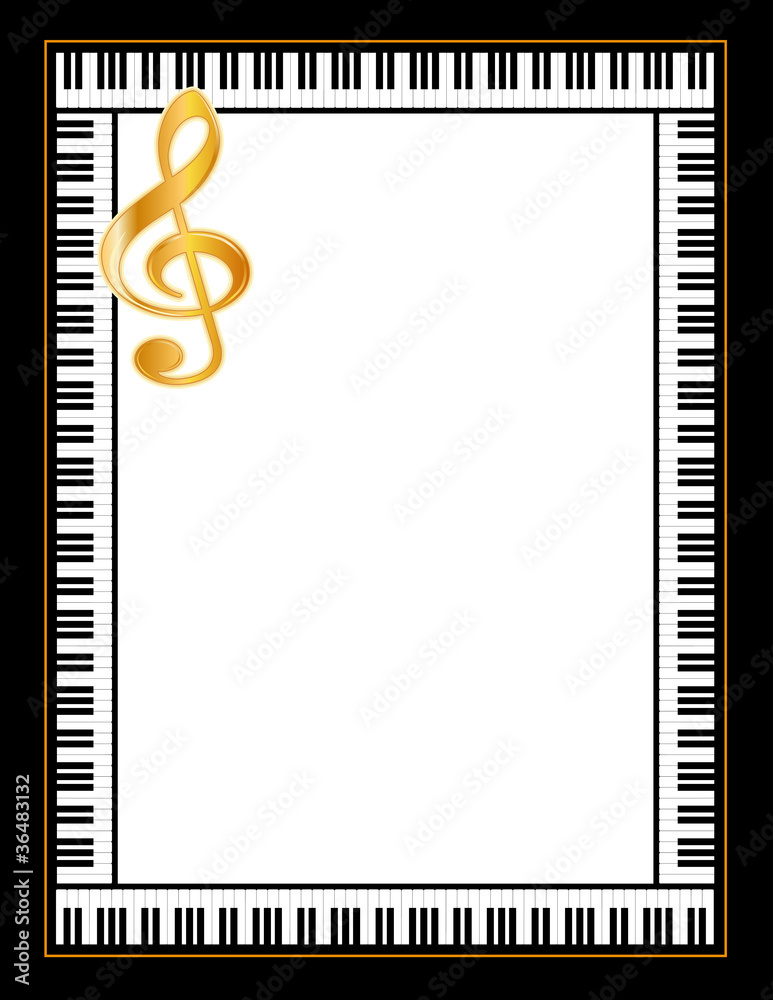 Fototapeta premium Music Event Poster