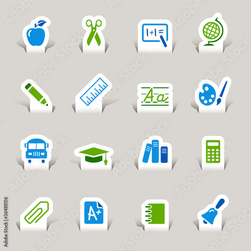 Papercut - School Icons