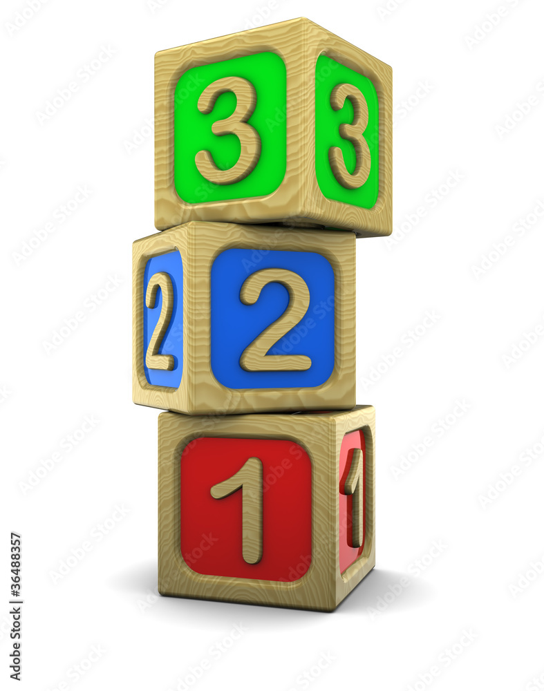 wooden blocks