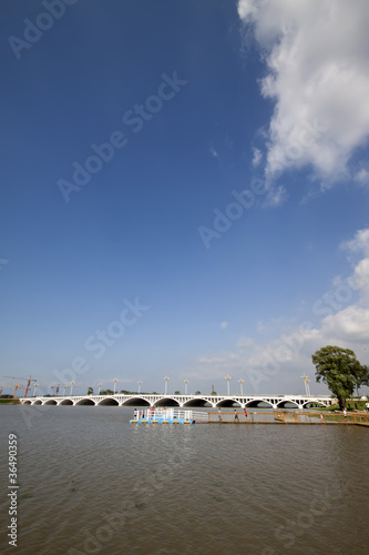 bridge across a river