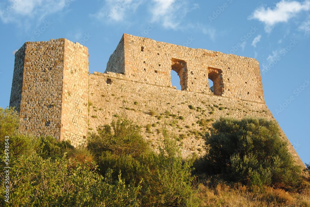 montemassi, castello medievale