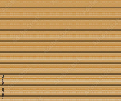 A wall of wooden planks
