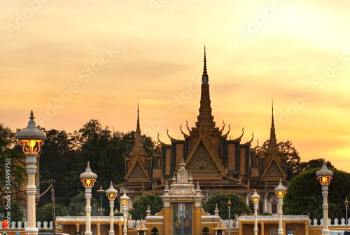 Grand palace, Cambodia.