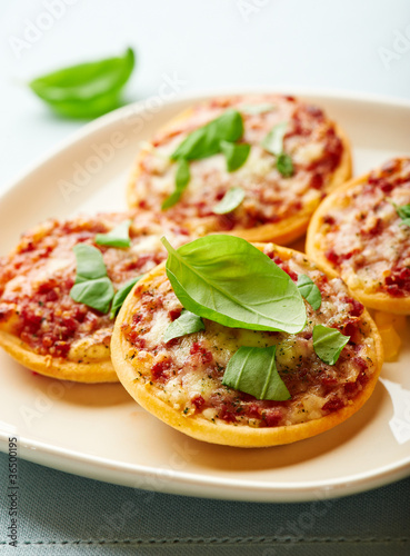 Pizzette ( small pizzas, Italy)