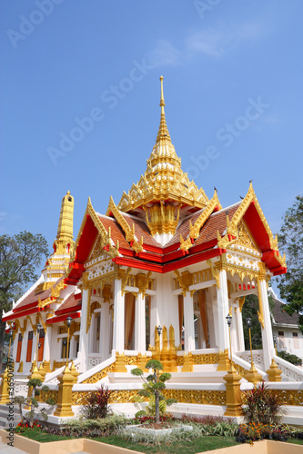 Thailand - Buddhist temple in Kanchanaburi