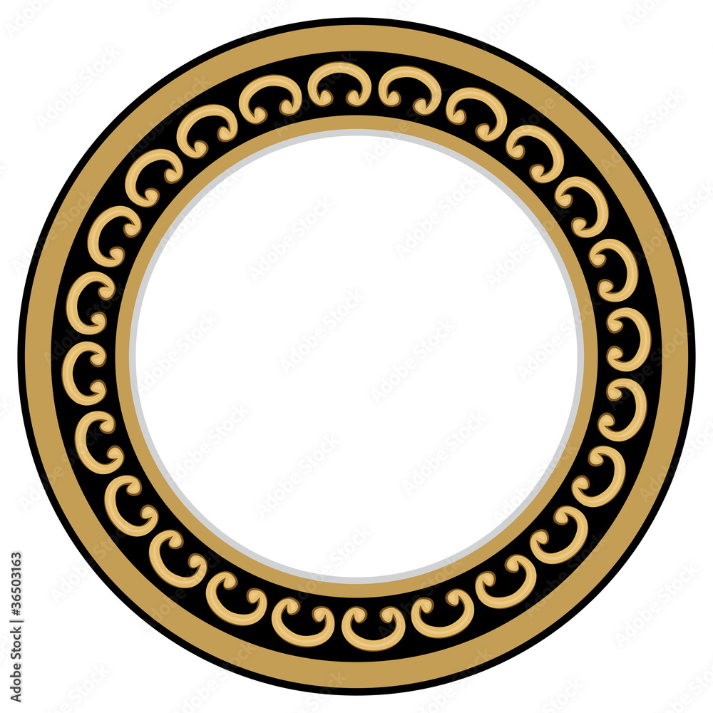 gold antique frame isolated on white background gold antique frame isolated on white background