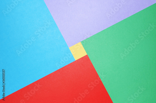 Abstract colored paper