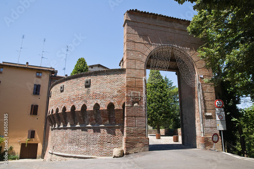 View of Dozza. Emilia-Romagna. Italy. photo