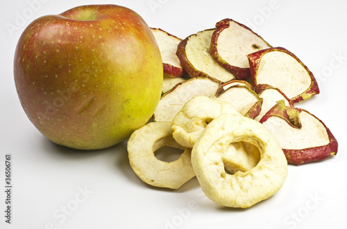 Apfel und Trockenbobst photo