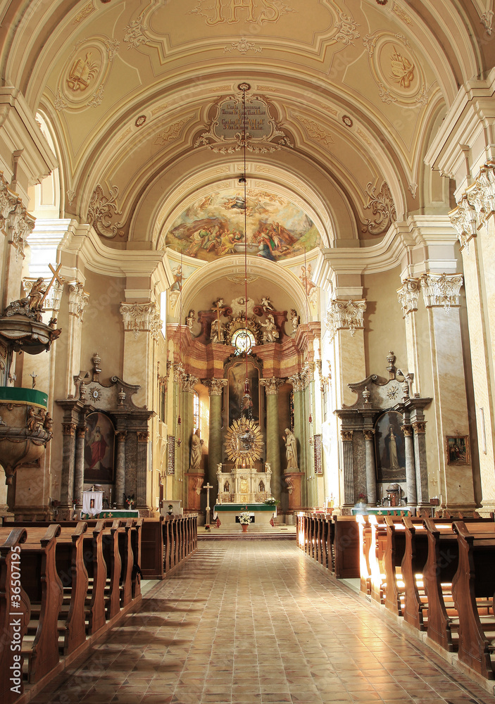 Vintage Cathedral interior