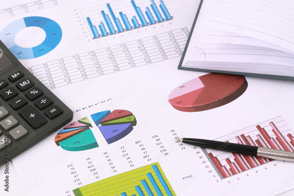 Stock market graphs monitoring Stock market graphs monitoring