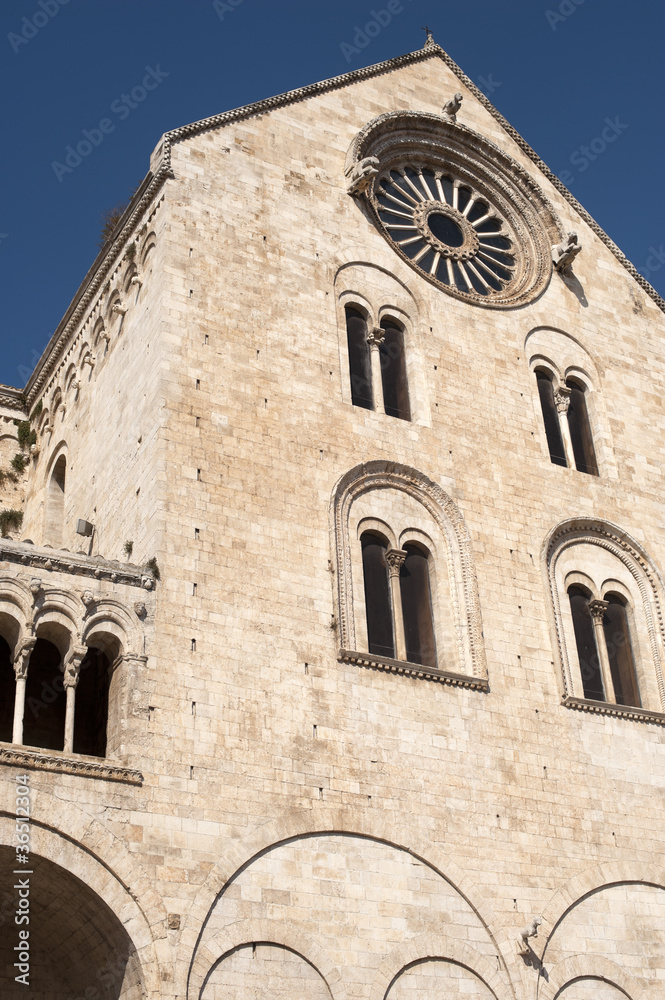 Bitonto (Bari, Puglia, Italy), Old cathedral in Romanesque style