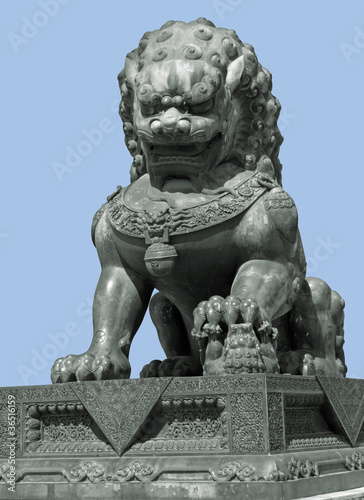 Chinese Lion sculpture